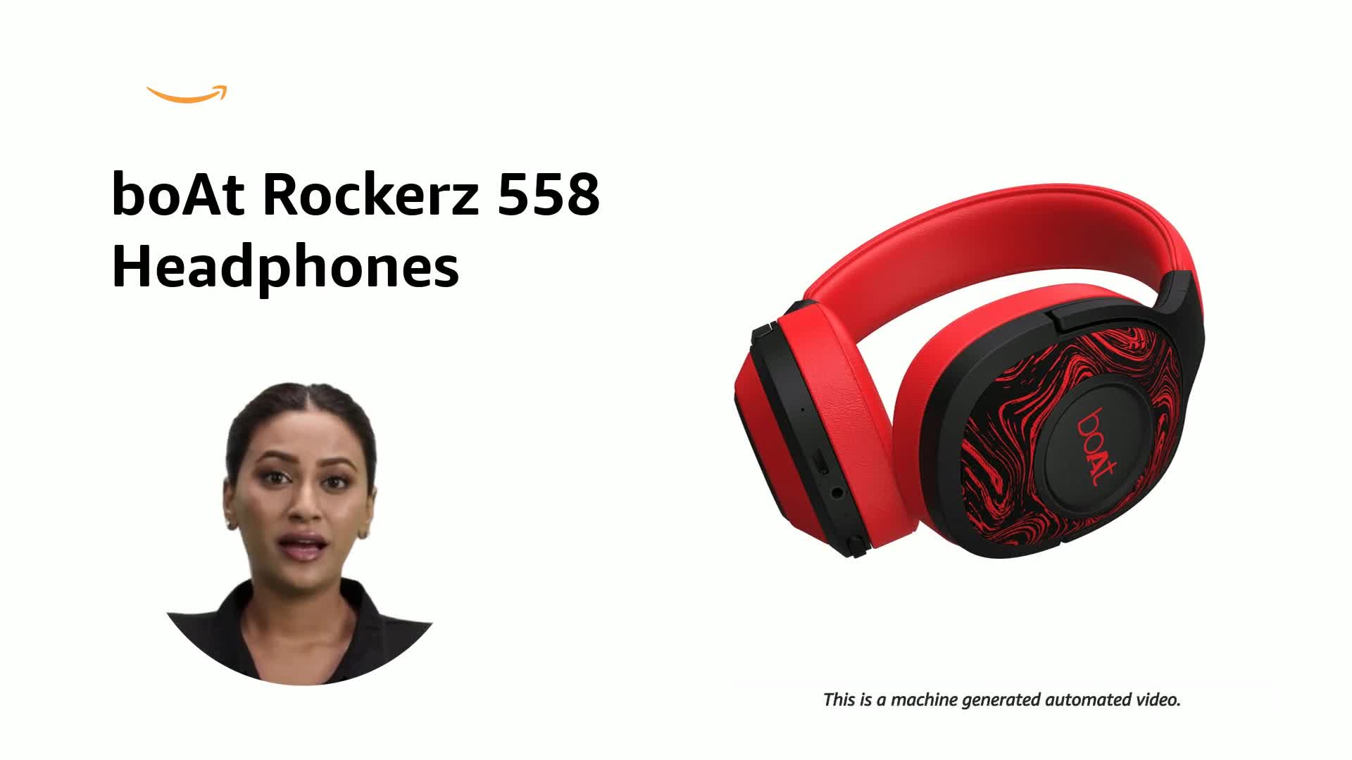 Boat Rockerz 558 Bluetooth Wireless Over Ear Headphones with Mic