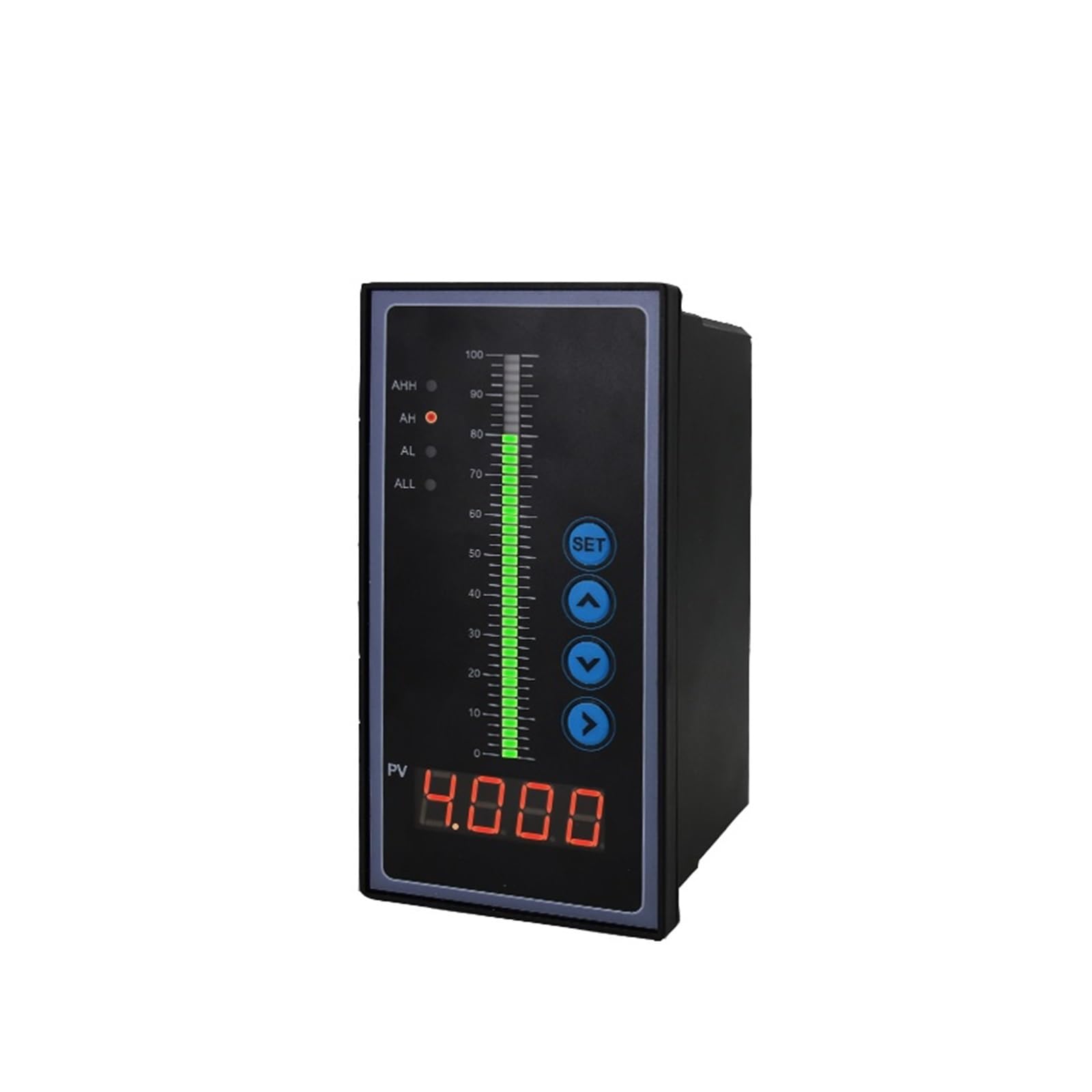 Transmisor de Nivel de Tanque de Combustible y Aceite, medidor de monitoreo de 0-5V, Sensor de Nivel de Agua de Lluvia Sucia, transmisor de líquido de presión de 50m(Display Controller)