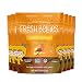 Fresh Bellies Two to Mango| Mango Freeze Dried Healthy Snack for Kids| Gluten Free Freeze Dried Fruit Kids Snack with No Preservatives & No Added Sugar| Age 12+ Months| 6-Pack