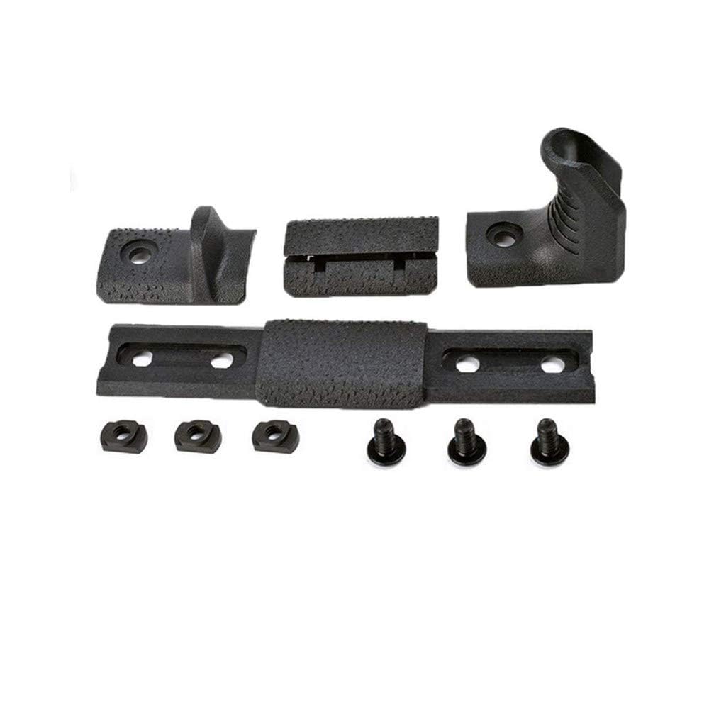 4 Panneaux De Recouvrement De Rail Tactique M-Lok – 120 Mm – Protection Mains – Neuf