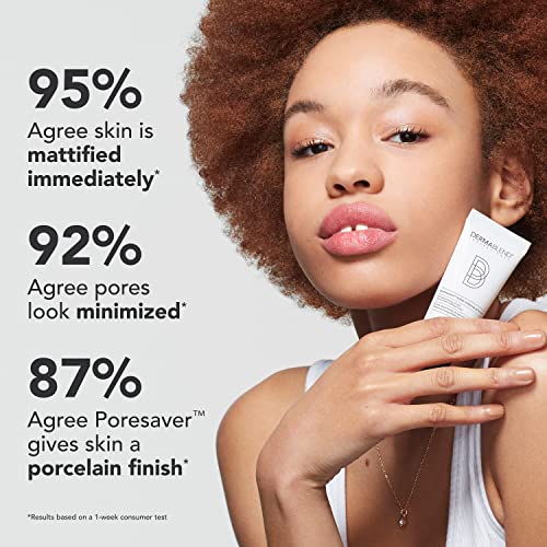 Dermablend Poresaver Matte Primer Face Makeup For Oily Skin, Lightweight Pore Minimizing & Blurring Face Primer, 24Hr Wear, 1.0 Fl. Oz. #TOP3