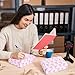 FYSUIMU 24 Pack Pink Bow Shipping Box Coquette Bow Mailing Box Corrugated Cardboard Box Mailers for Packaging Gift Wrap Craft Small Business, 6 x 4 x 2 inch