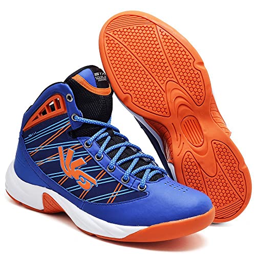 Tênis Basquete Six Street Get Up – Azul Com Laranja 60161 Azul/Laranja Cor:Azul/Laranja;Tamanho:38