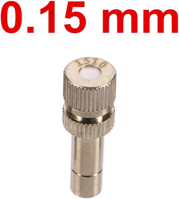 5Pcs 6mm Atomizing Nozzle Low Pressure Misting Spray Injector Mist