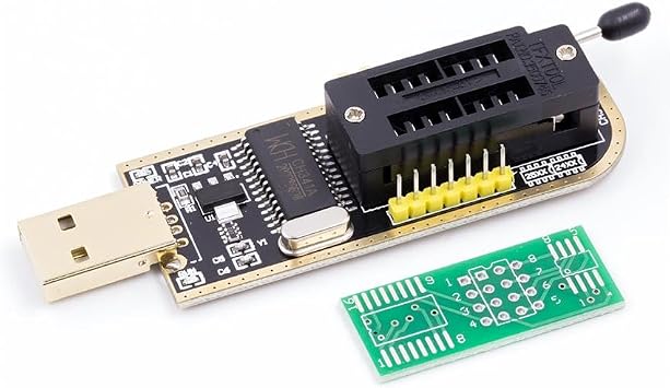 CH341A 24 and 25 Series EEPROM Flash BIOS USB Programmer