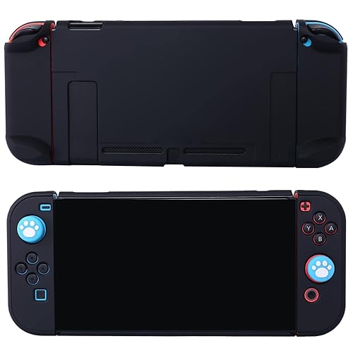 Miniatura 8 de COMCOOL Dockable Case for Nintendo Switch 3 in 1 Protective Cover Case for Nintendo Switch and Joy-Con Controller with Screen Protector and Thumb