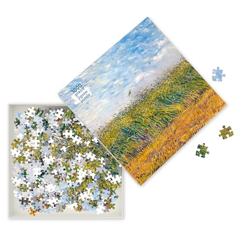 Adult Jigsaw Puzzle Vincent Van Gogh: Wheat Field with a Lark: 1000-Piece Jigsaw Puzzles