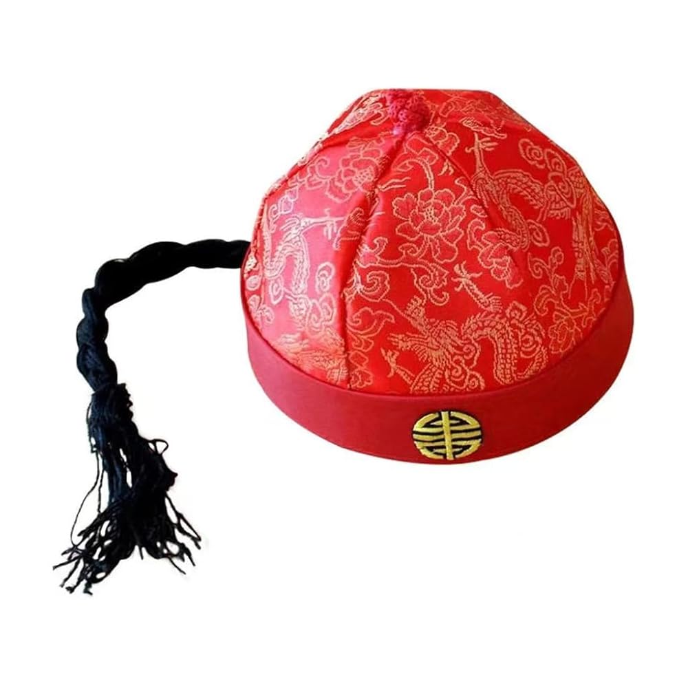 帽子 CREPE de CHINE LONG BRIM HAT Amazon.com: XAGMODSHN Chinese Oriental Hat for Adult Teens