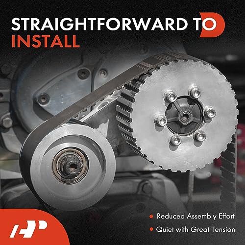 Image of A-Premium Belt Tensioner Assembly with Pulley Compatible with Honda Civic 2006-2011 1.3L, Replace# 31170RMX003