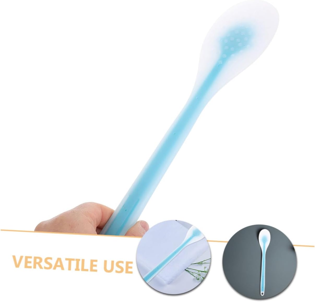 2pcs Lotion Applicator for Back Long Handled Tool for Easy Lotion and Cream Application Suitable for Men and Women for Sunscreen and Medication Use Compact Design for Easy Storage