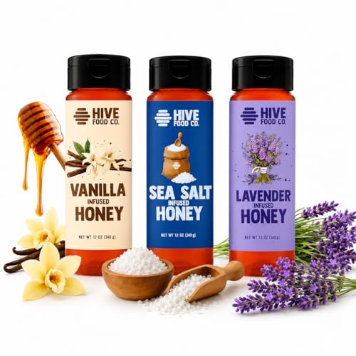 19 Mother’s Day Tea Gifts 2026 That Feel Thoughtful, Useful, And Easy To Love 11 HIVE Gourmet Infused Honey Gift Set, 3 Pack