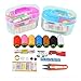 XINGJIJIJIA Ajustable Hilos de Coser de Boda Tela Home Box Boda dote de Costura Kit portátil de Cintas de Viaje 7 Pespunte Tijera multifunción Calidad (Color : Multi-Colored)