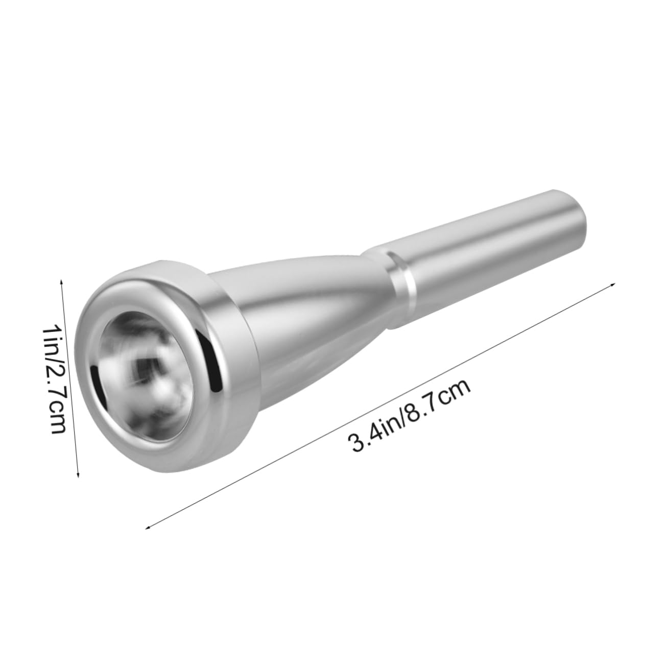HEMOTON 3stücke Professionelles Französisches Horn Mundstück Versilbert Für Anfänger Und Optimiert Für Klangklarheit Und Flexibilität Geeignet Für Verschiedene Musikstile