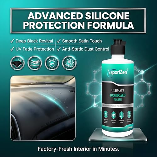 Image of Ultimate Dashboard Polish | Professional Grade Car Interior Protectant | Dashboard Cleaner & Shiner | 500ml pack of 1