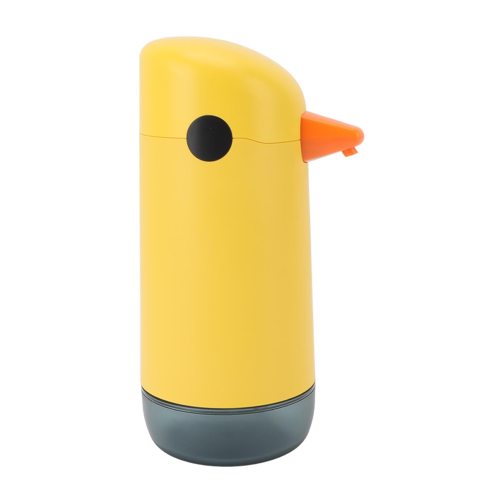 Dispenser di Sapone Automatico, Sensore Touchless Design Simpatico Papera Dispenser di Sapone per Bambini Alimentato a Batteria, di per le Mani con Uscita di Schiuma Regolabile e Monitor del