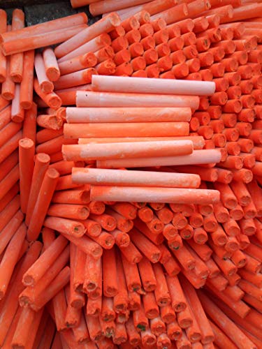 Gold & Gold Dustless Orange Colour Chalk, Pack of 50