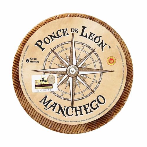 EDUPET Manchego DOP 6 Month Wheel (7 LBS Approx)
