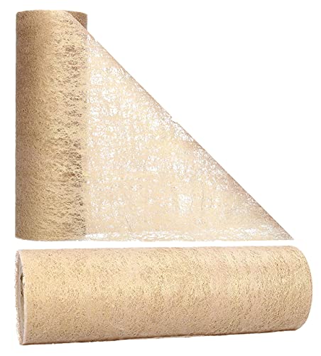 Decorativo: l'offerta comprende molti colori alla moda con i quali è possibile rendere la vostra tavola festosa e colorata e adattare la vostra decorazione al nastro da tavola. Il tessuto non tessuto di 25 m di lunghezza può essere facilmente tagliato con un paio di forbici in un runner per la tavola meravigliosamente colorato, creando così una sinergia coordinata con il vostro nastro da tavola.
