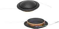 Vista 2 de 2 piezas de diafragma de repuesto de tweeter, bobina de voz de altavoz, accesorio de tweeter de cúpula de seda de tono alto para reemplazo de audio