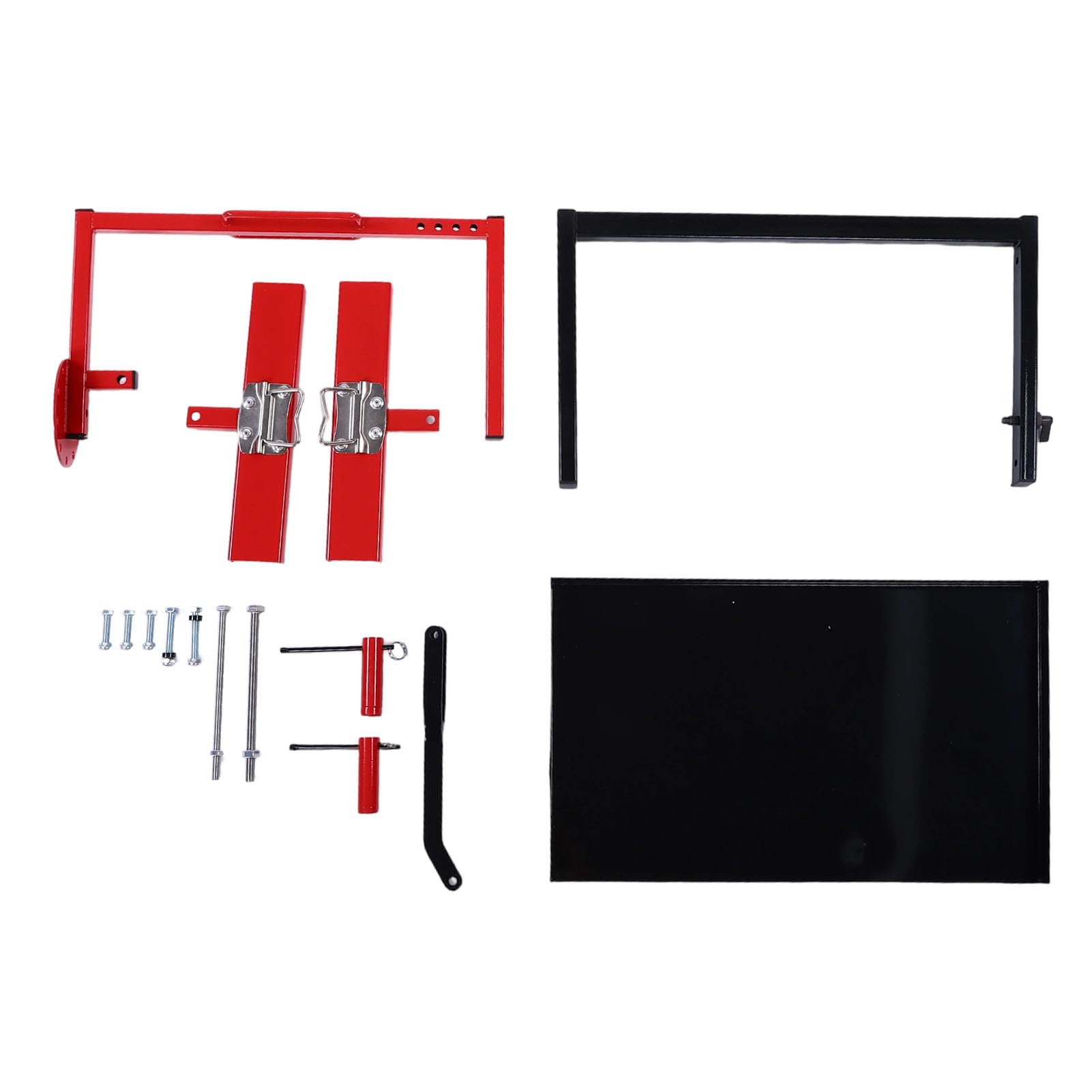 Support de Moteur de Moto Réglable Rotatif, Supports de Moteur, Supports de avec Inclinaison à 8 Angles, Idéal pour Monocylindre Vertical 2 Temps 4 Temps