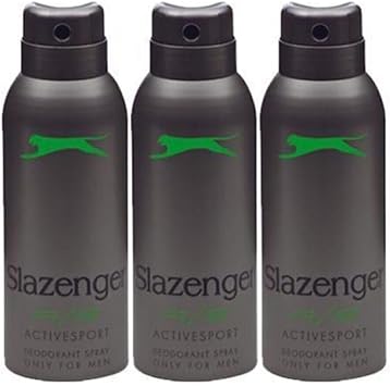 Slazenger Deodorant Active Sport Green 150m X 3 Pieces