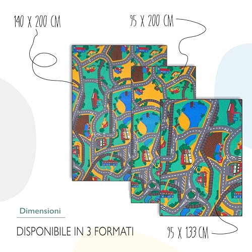 Carpet Studio - Tappeto da gioco per cameretta dei...