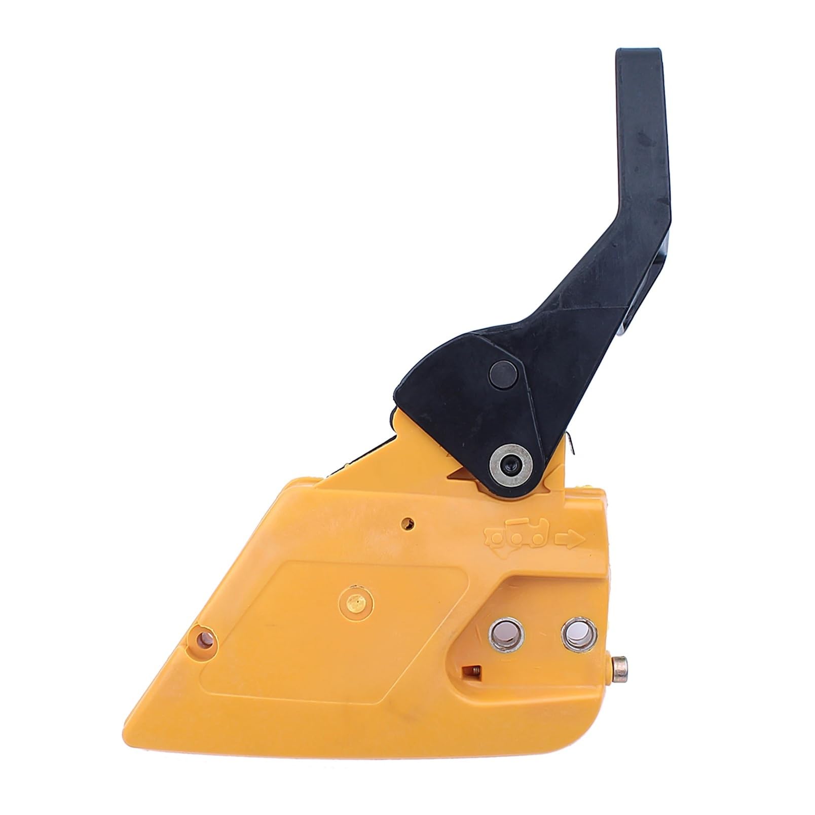 Adecuado for motosierra Partn-r 350 351, manija de freno de cadena, cubierta de embrague con ajustador, juego de amortiguadores AV