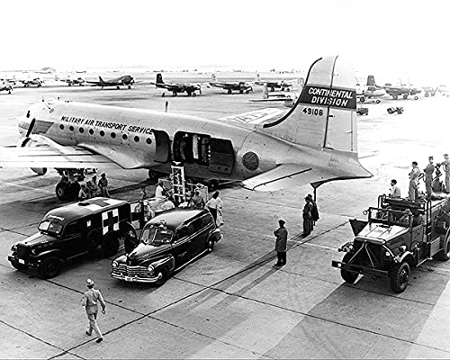 Korean War Medical Aircraft at Bolling AFB 11x14 Silver Halide Photo Print
