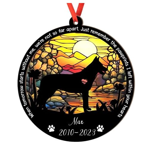 Personalized Czechoslovakian Wolfdog Suncatcher Ornament, Czechoslovakian Wolfdog Sun Catcher Christmas Ornament - Gift for Lover Dog, Memorial Czechoslovakian Wolfdog 3D Ornament
