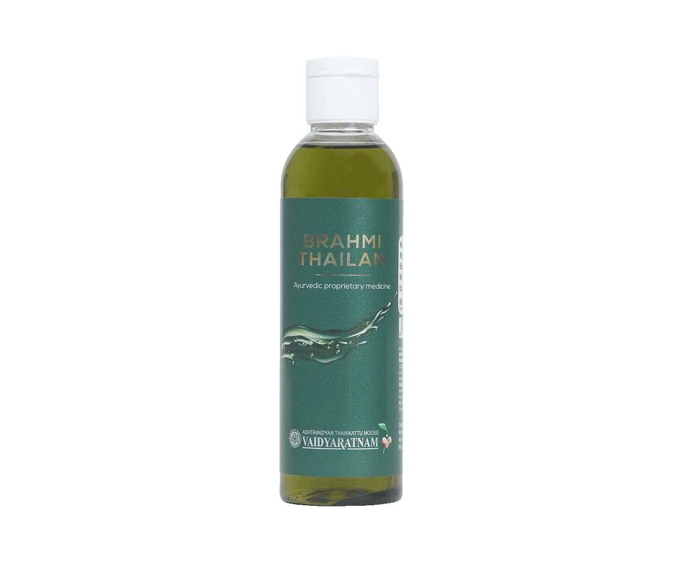 Brahmi Thailam 200 ML | Ayurvedic Hair Oil for Stress Relief, Mental Clarity & Hair Nourishment | Herbal Scalp Therapy for Growth & Relaxation | Authentic Formula by VAIDYARATNAM-image-31