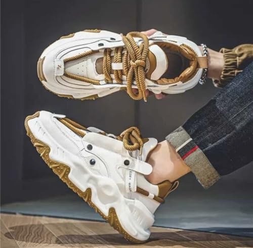 Image of FREEMO Chunky & Fashionable Sneaker | Lightweight & Gym Shoes with Rubber Outsole Sneakers for Men's and Boy's