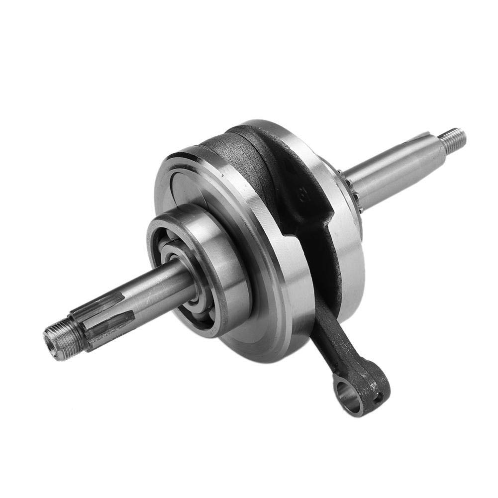Qiilu Engine Crankshaft, 4-Stroke Engine Crankshaft 110cc for ATVs Dirt Bikes Auto Pocket Bikes Scooter Accessory