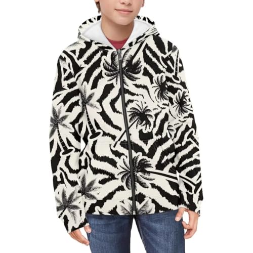 Zip Up Hoodies For Teens Kids Cute Graphic Comfy Casual Long Sleeve Hooded Sweatshirt Jacket3