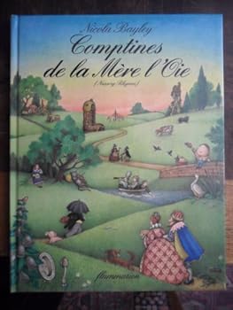 Paperback Comptines de la mere l'oie - textes traditionnels anglais [French] Book