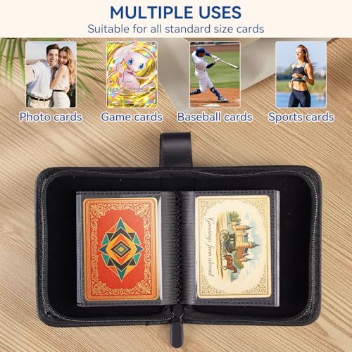 Mini Card Binder, EDUDIIU Small Pokemon Card Binder 30 Pages Holds 60 Cards by EDUDIIU - Used condition - Image 5