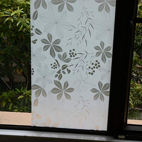 Vinilo Decorativo para Ventanas VSUDO 2 Rollos 35.4"x78.7" Blanco Mate miniatura 3
