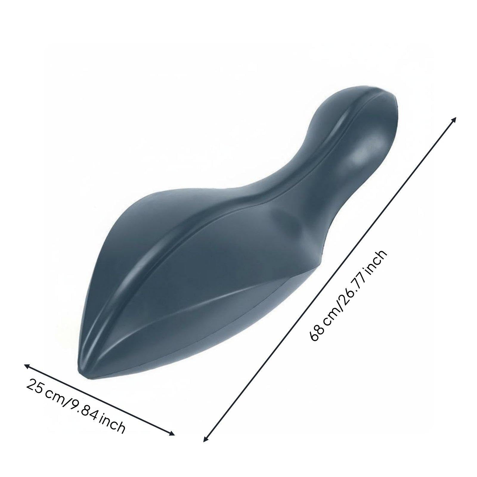 Gralara Tappetino Pilates Dolphin Spine Balance Training con Supporto a E Struttura in Gomma per Allenamento a Casa.