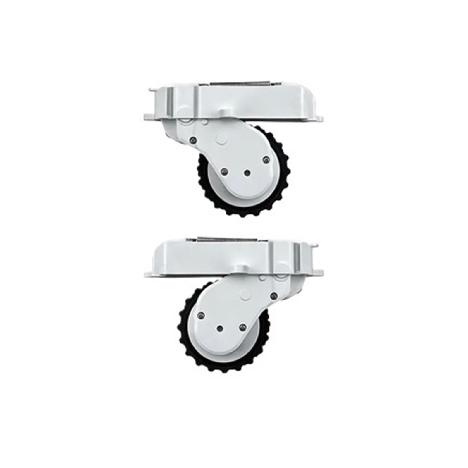 Robot Vacuum Wheels Compatible with Xiaomi Compatible with Mijia STYTJ02YM 3C 2S S10 B106GL B106CN Walking Wheel Vacuum Cleaner Accessories(White a Pair)