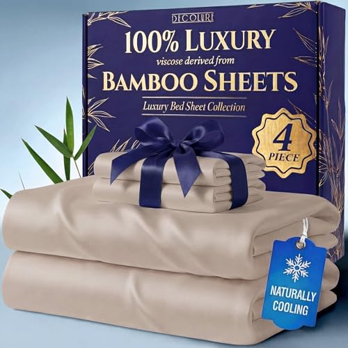 DECOLURE Bamboo Sheets