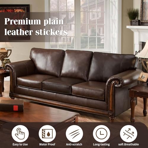 image for BSZHTECH Leather Repair Tape Self-Adhesive Leather Repair Patch for Co