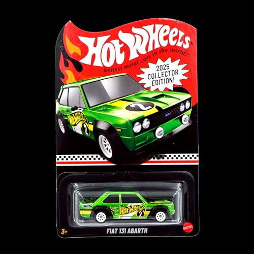 Image of Hot Wheels Collector Edition | Premium Die-Cast Metal Car for Kids & Collectors | Rare One-Time Release Model for Boys | No Restock Limited Edition (Fiat 131 2025)
