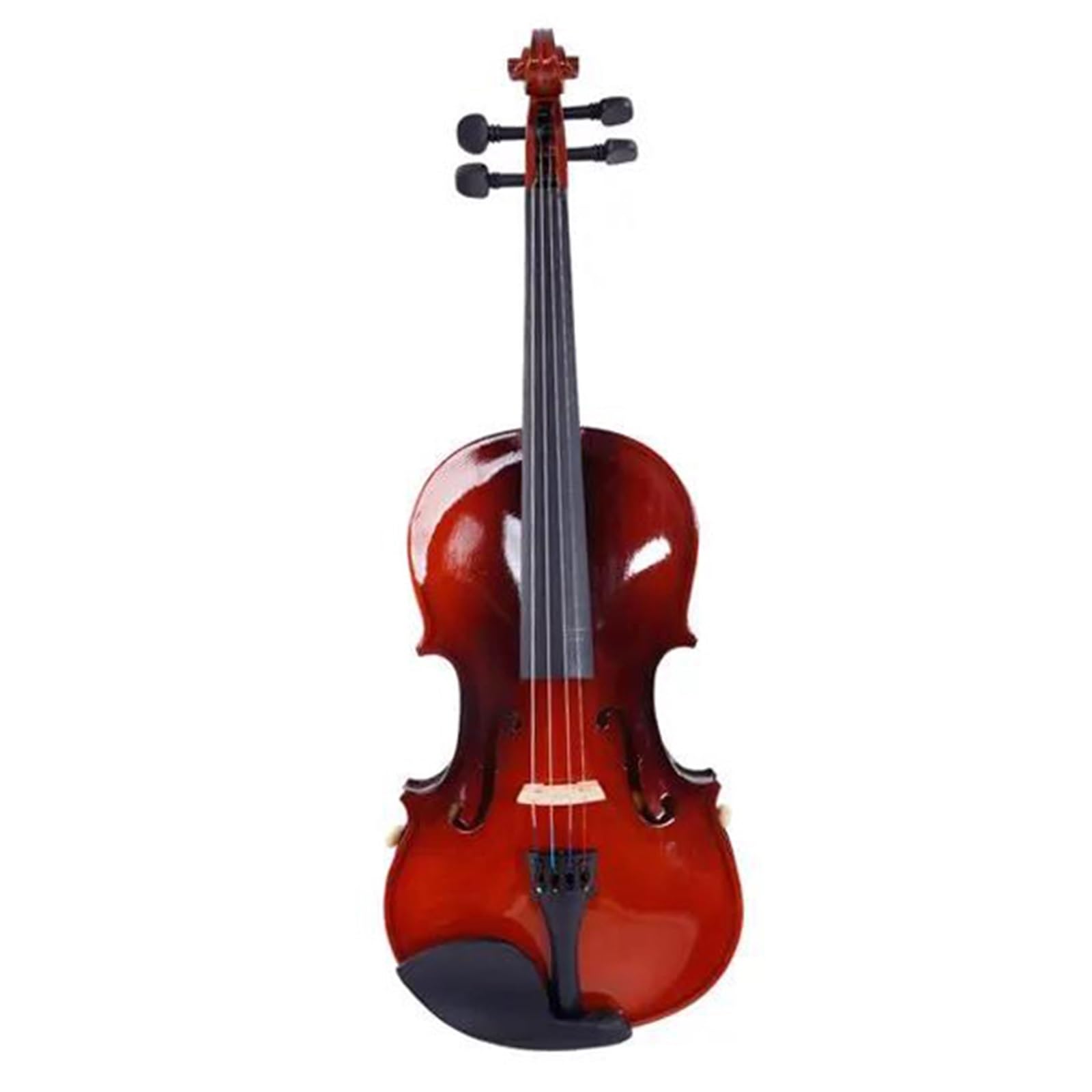 Violino Violino Acustico In Legno Massello Naturale 1/8 Con Custodia Corde Per Archetto Poggiaspalla E Accordatore