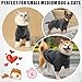 Mosukoirl Hundepullover Hund Hoodie Haustier Warme Mäntel Baumwolle Sweatshirts Hund Kleidung mit Tasche Welpe Pullover Hund Overall für kleine mittlere Hunde Katzen Teddy Chihuahua
