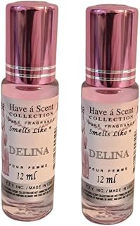 Generic Fragrance Perfume Oils Delina ParfumRoll On Body Oil for Women (12ml) (pack of 2)