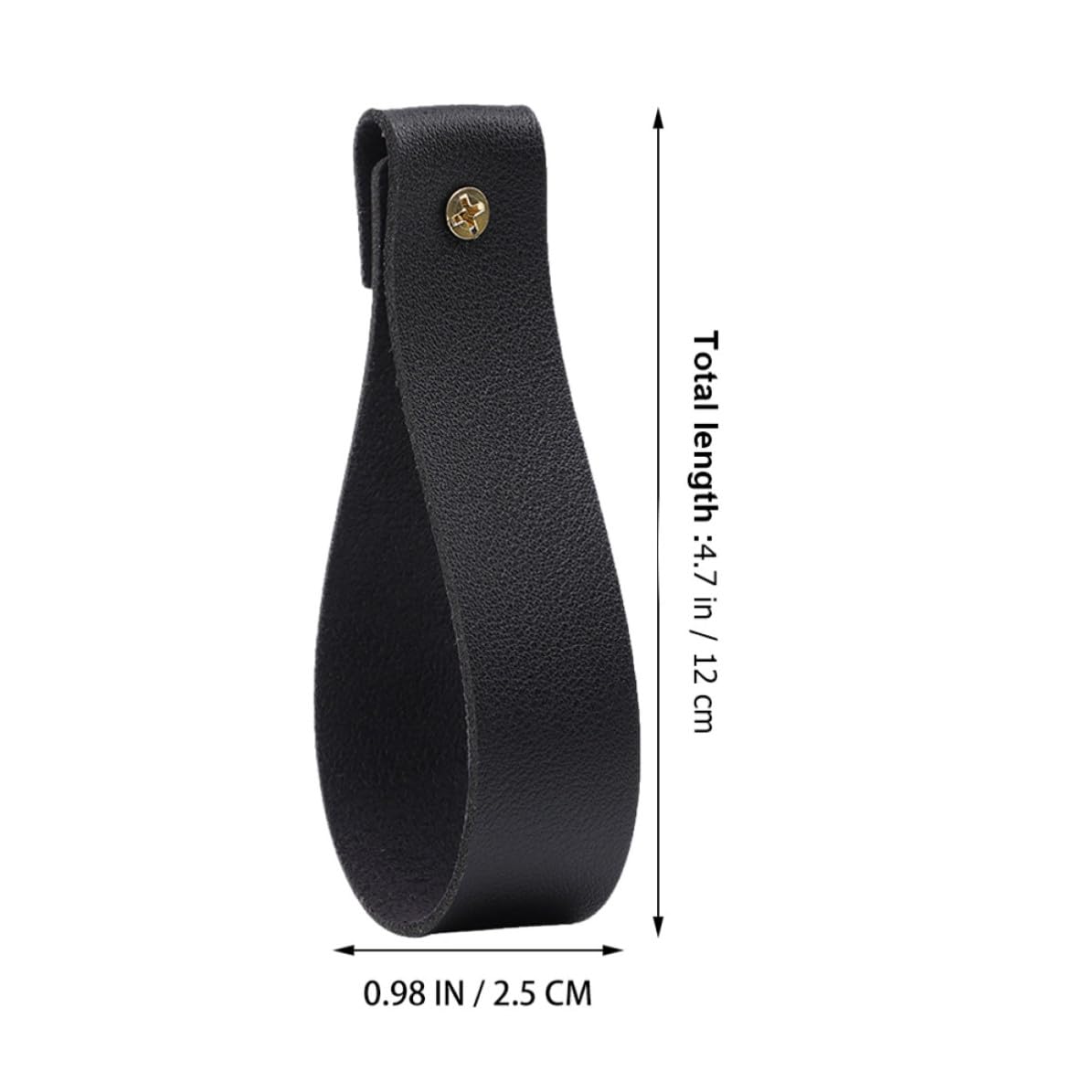 Correas de Barra de Cortina de PU, Ganchos para Toallas de baño, 4 Piezas, diseño montado en la Pared para baño Cocina Dormitorio