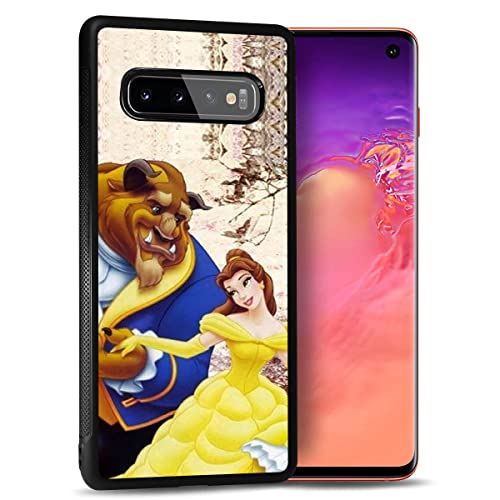 For Samsung S10+, For Samsung Galaxy S10 Plus, Durable Protective Soft Back Case Phone Cover, Hot13504 Beauty Beast Belle 13504 #TOP12