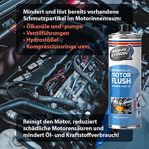 SYPRIN motorspoeling systeemspoeling modderspoeling - voor benzine- en dieselmotoren - systeem & Engine Cleaner I Oil… - Image 3