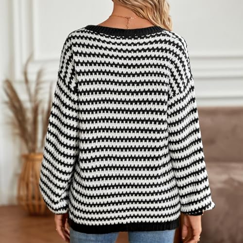 Trisar Sweater Knitwear, Girls Comfortable Sweater Acrylic Fiber for Office (XL)4