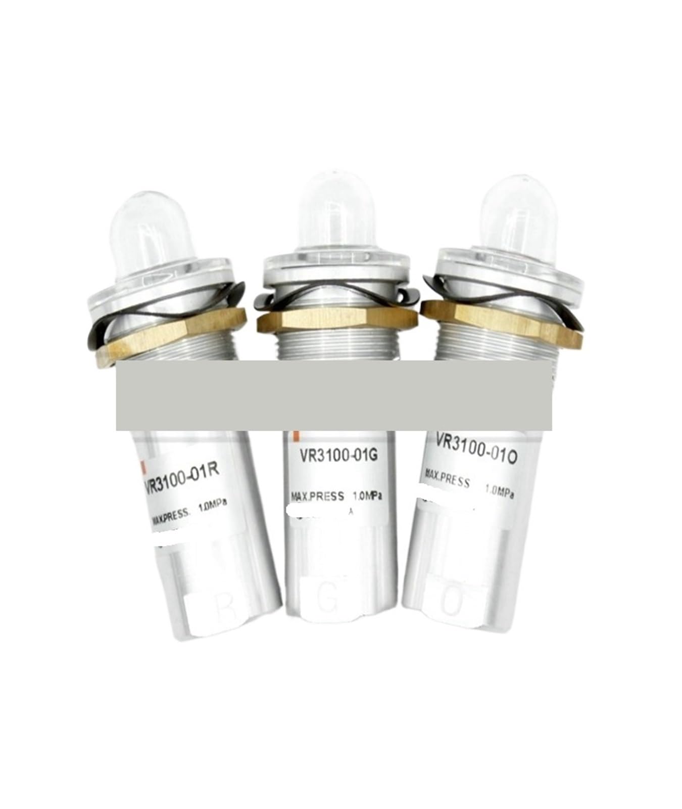 JJKKOZVQF 1PCS pneumatic type indicator VR3100-01R VR3100-01G VR3110-01O(VR3100-01G)