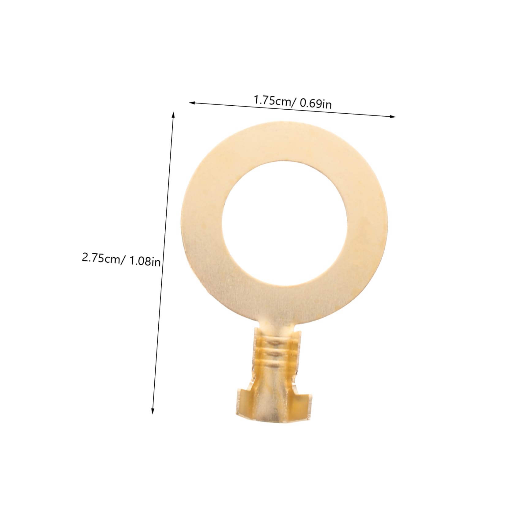 MUCKLILY 100pcs Terminals Kit Tube-Shaped Wire Terminal Connectors for Easy Crimping Battery Terminal Kit Heavy Duty Electrical Connectors